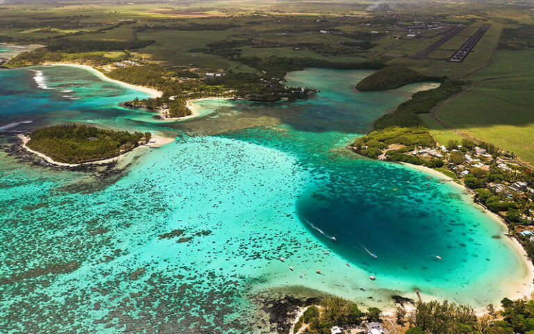 Relaxing on Ile aux Cerfs